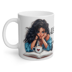 Kubek z napisem "Uśmiechnij się" ☕ | Motywacyjny kubek z grafiką | Idealny na prezent 🎁