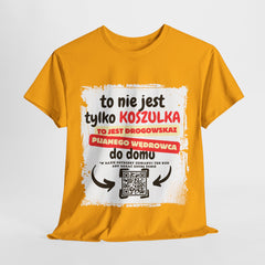 Drogowskaz Pijanego Wędrowca Koszulka Zabawna unisex