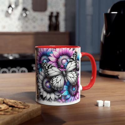 Be Happy Two-Tone Afirmation Mug