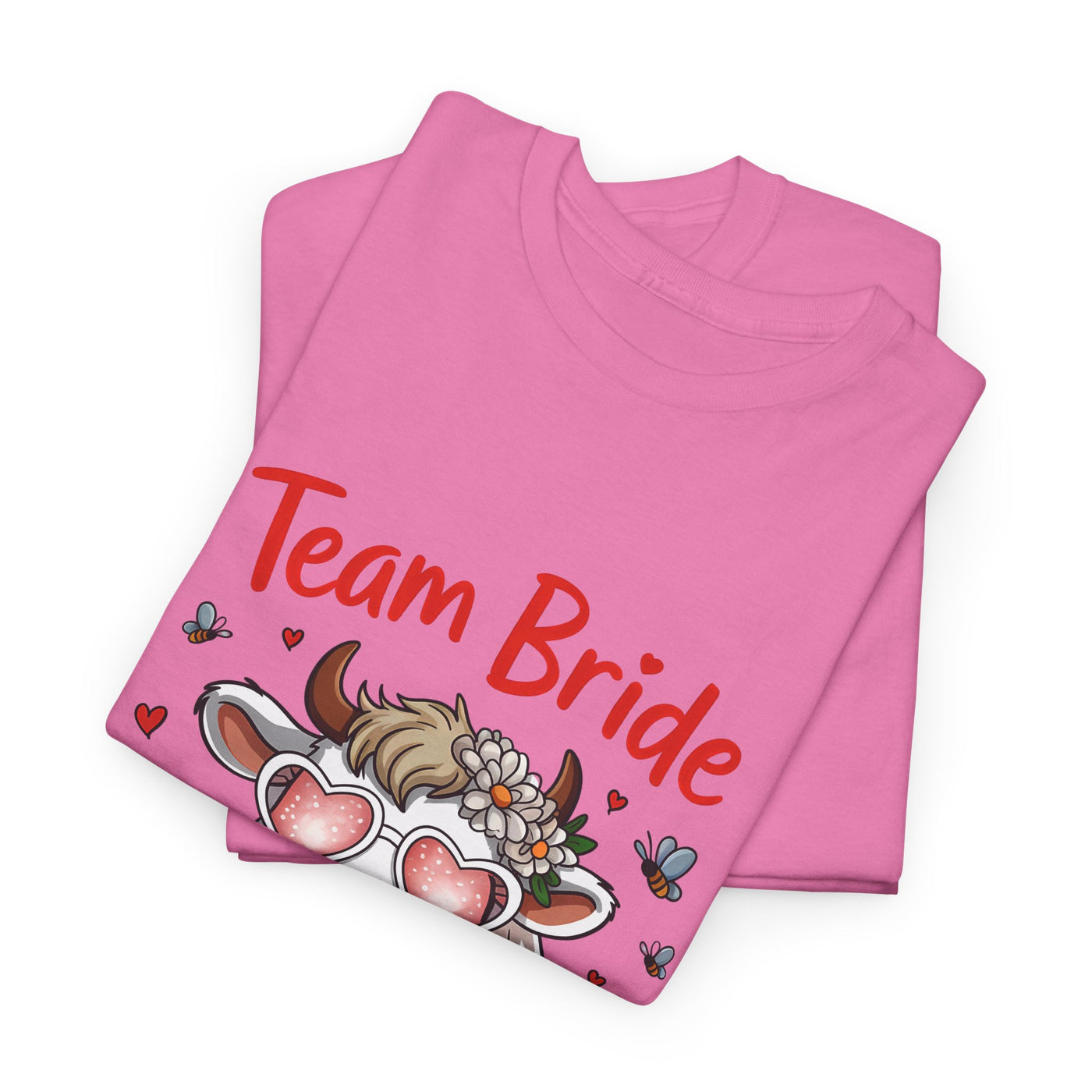 Cow Team Bride Unisex Tee | Fun Bridal Party Shirt