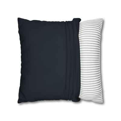 Astrology-Inspired Square Poly Canvas Pillowcase - Aquarius Zodiac Decor for Dreamy Spaces