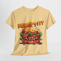 Scary Hamburger Tshirt Unisex, Funny Design