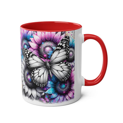 Be Happy Two-Tone Afirmation Mug