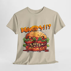 Scary Hamburger Tshirt Unisex, Funny Design