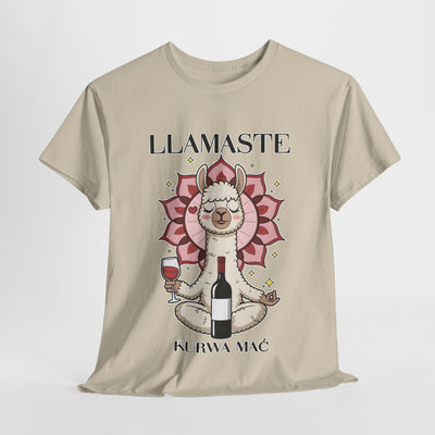 Llamaste, k*rwa mać, zabawna koszulka