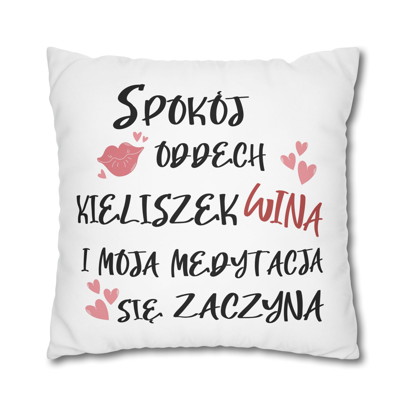 Llamaste Poly Canvas Pillowcase Poszewka
