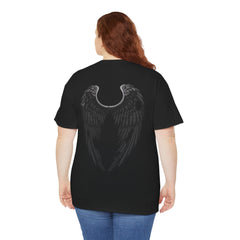 Koszulka z czarnym skrzydłem Fallen Angel