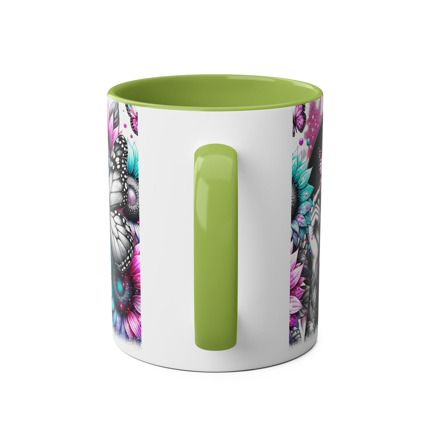 Forget The Past - Two-Tone Afirmation Mug
