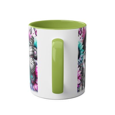 Forget The Past - Two-Tone Afirmation Mug