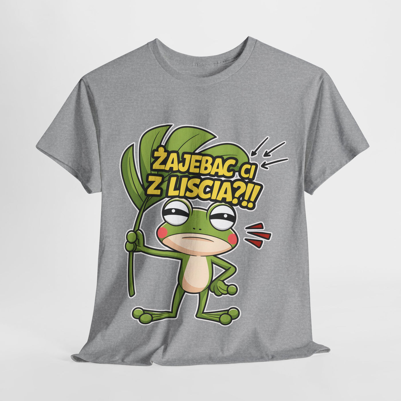 "Żajebać Ci z liścia?" Koszulka, Funny T-Shirt