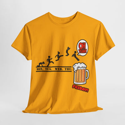 Friday Time Funny Shirt Beer Top