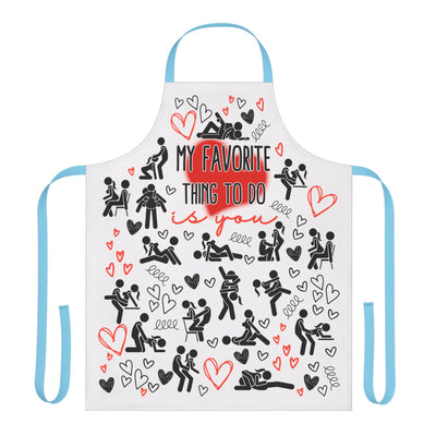 Kitchen Apron with Sex Positions