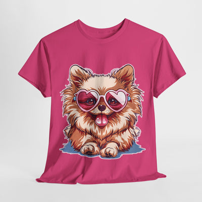 Cute Dog Tshirt, Dog Tshirt, Cute Pomeranian Dog Design