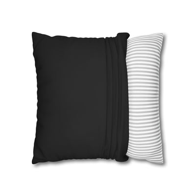 Artistic Pisces Zodiac Poly Canvas Pillowcase - Decorative Throw Cushion for Home Decor