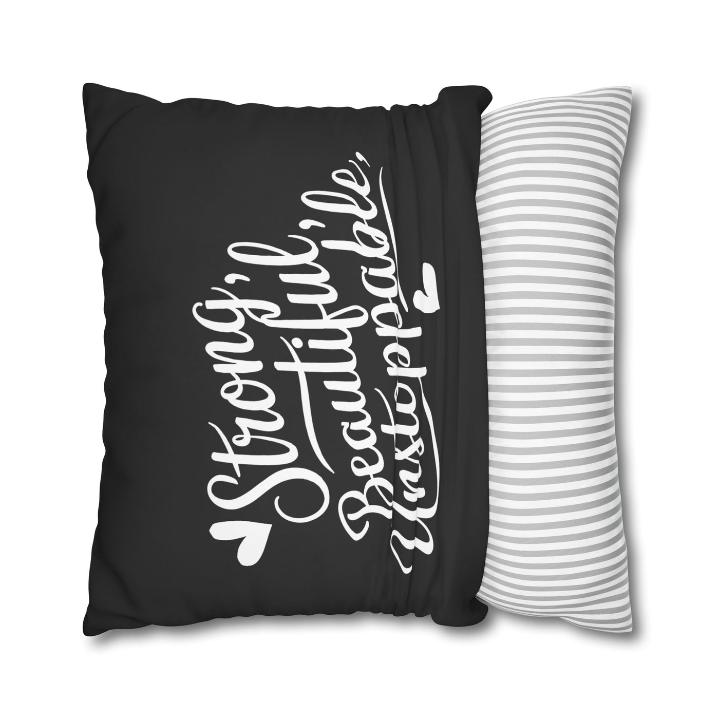 Canvas Pillowcase - Chic Retro Print Stylish Home Decor