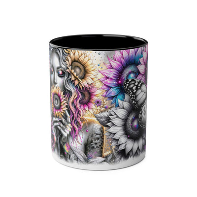 Be Happy Two-Tone Afirmation Mug