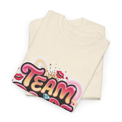 Team Bride Unisex Heavy Cotton Tee - Perfect for Bachelorette Parties & Bridal Celebrations