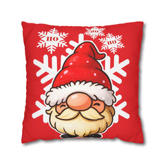Festive Santa Pillowcase, Christmas Decor, Holiday Accent, Cozy Home, Gift Idea, Seasonal Pillow, Cushion Cover