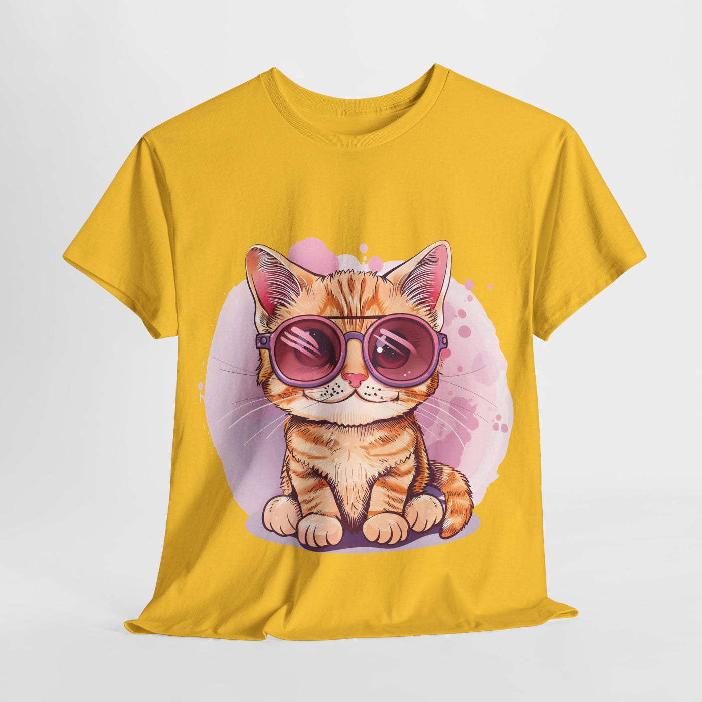 Cute Cat T-shirt, Cat with a Sunglasses Shirt