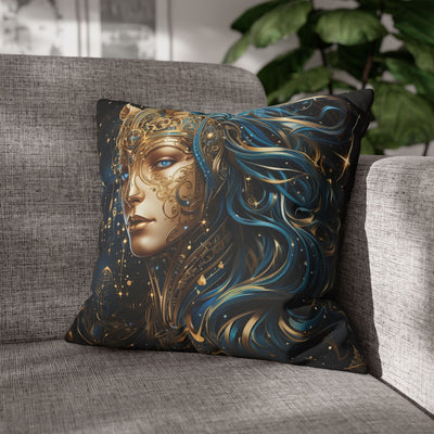 Artistic Sagittarius Zodiac Poly Canvas Pillowcase - Enchanted Home Decor