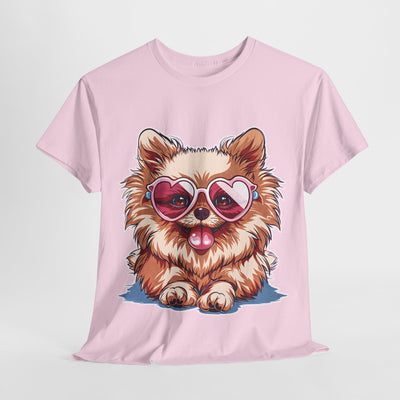 Cute Dog Tshirt, Dog Tshirt, Cute Pomeranian Dog Design