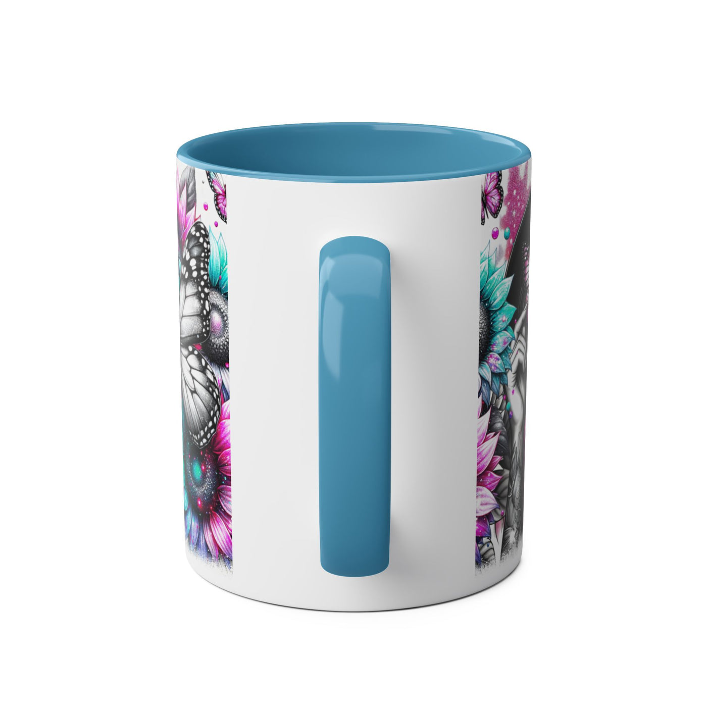 Forget The Past - Two-Tone Afirmation Mug