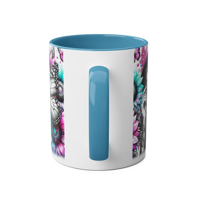 Forget The Past - Two-Tone Afirmation Mug