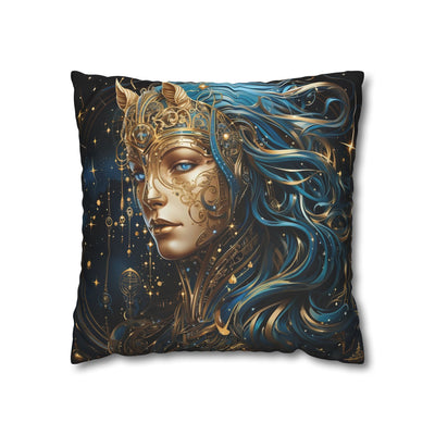 Artistic Sagittarius Zodiac Poly Canvas Pillowcase - Enchanted Home Decor