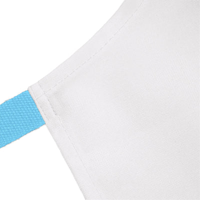 Fun and Flirty Kitchen Apron with 5-Color Straps - 'Ekspert Od Mokrej Roboty' Design