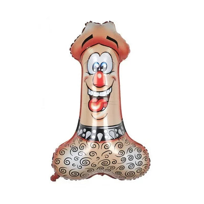 Willie Shape Foil Balloons Funny Sex Products Balloon Bachelorette Party Inflatable Penis Ballons Adult Party Decoration