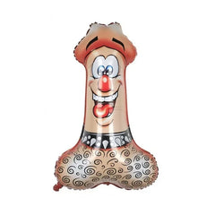 Willie Shape Foil Balloons Funny Sex Products Balloon Bachelorette Party Inflatable Penis Ballons Adult Party Decoration