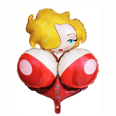 Willie Shape Foil Balloons Funny Sex Products Balloon Bachelorette Party Inflatable Penis Ballons Adult Party Decoration