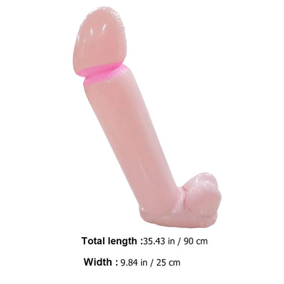 Funny Inflatable Penis Balloon Willy Bachelorette Party, Bachelorette Prank Toy Party Prop Game Event Decorations for Women Girl