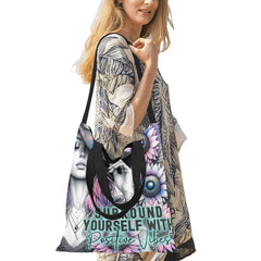 "Surround Yourself.." Tote Bag, Bag, Afirmation Bag
