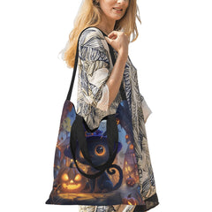 All Over Print Canvas Tote Bag(Medium)